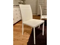 Sedia Dress da soggiorno realizzata in pelle scontata del 65%