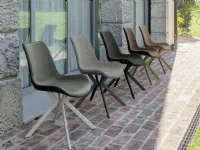 Sedia modello Malaga new senza braccioli di Target point 
