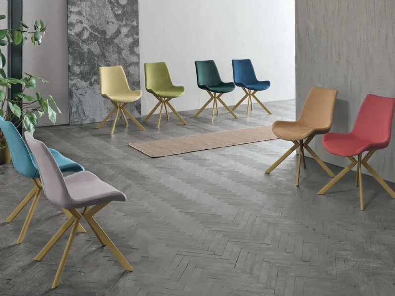 Sedia modello Malaga new senza braccioli di Target point 
