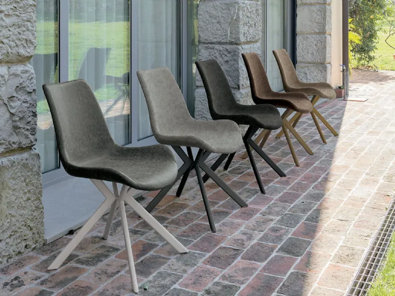 Sedia modello Malaga new senza braccioli di Target point 