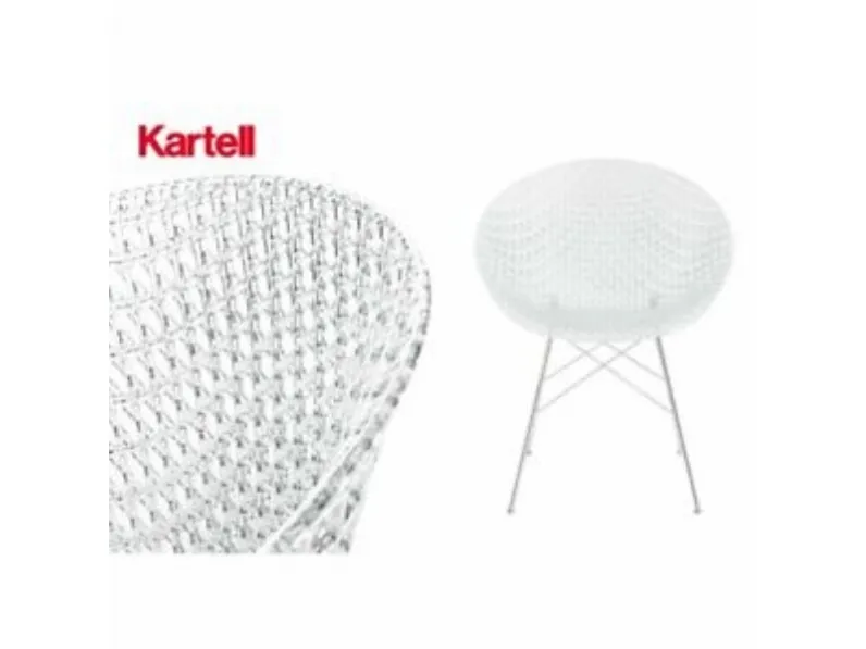 Sedia da soggiorno Matrix Kartell SCONTATA