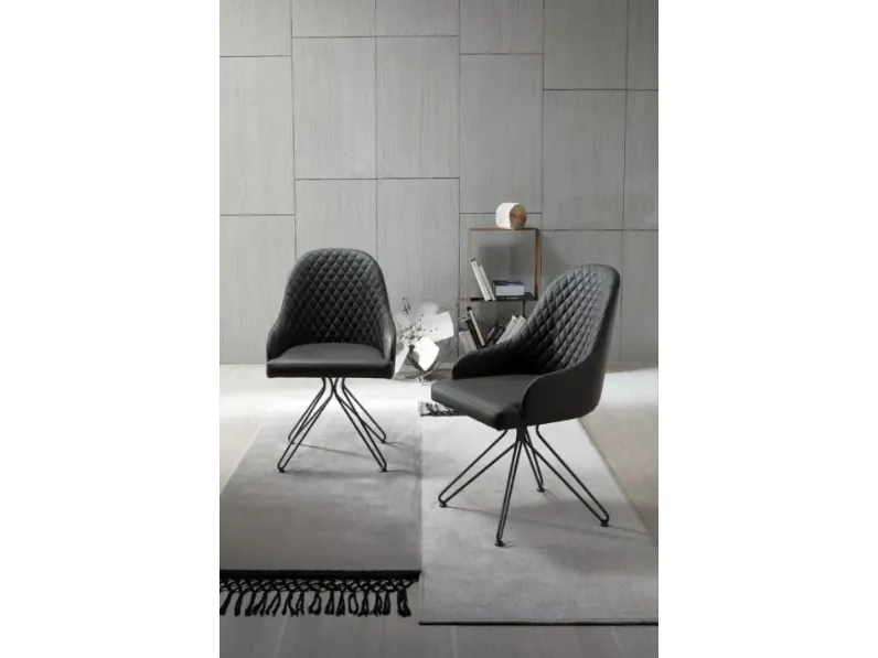 Sedia di Ozzio modello Muriel da soggiorno in offerta -45%