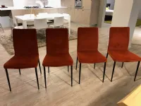 Sedia con schienale alto Nata di Bontempi a prezzo scontato