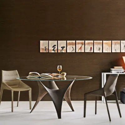 Sedia da soggiorno Outline di Molteni & c SCONTATA 25%