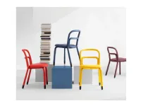 Sedia di Midj modello Pippi da soggiorno in offerta -30%