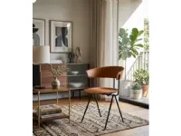 Poltrona in stile design Poltroncina lowchair in pelle magis Magis in Offerta Outlet