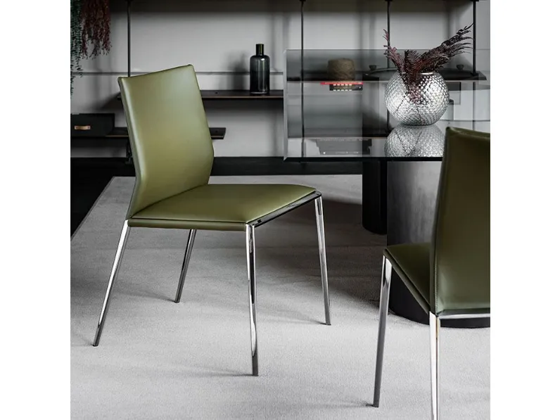 Sedia modello Eva senza braccioli di Cattelan italia 