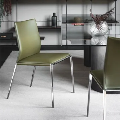 Sedia modello Eva senza braccioli di Cattelan italia 