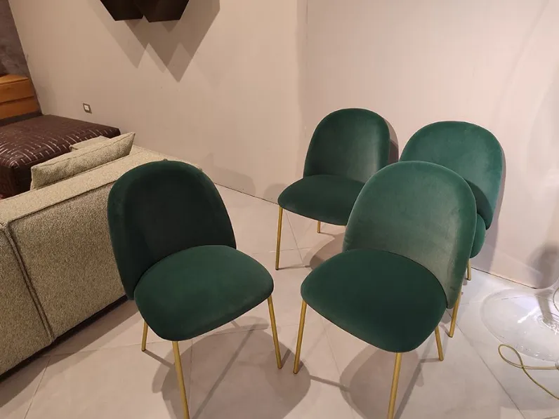 Set 4 sedie modello Tuka - Designbest Outlet