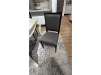 Sedia senza braccioli Sedia classica  di Dialma brown a prezzo Outlet