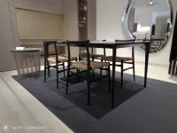 Sedia Wabi da soggiorno realizzata in legno scontata del 33%