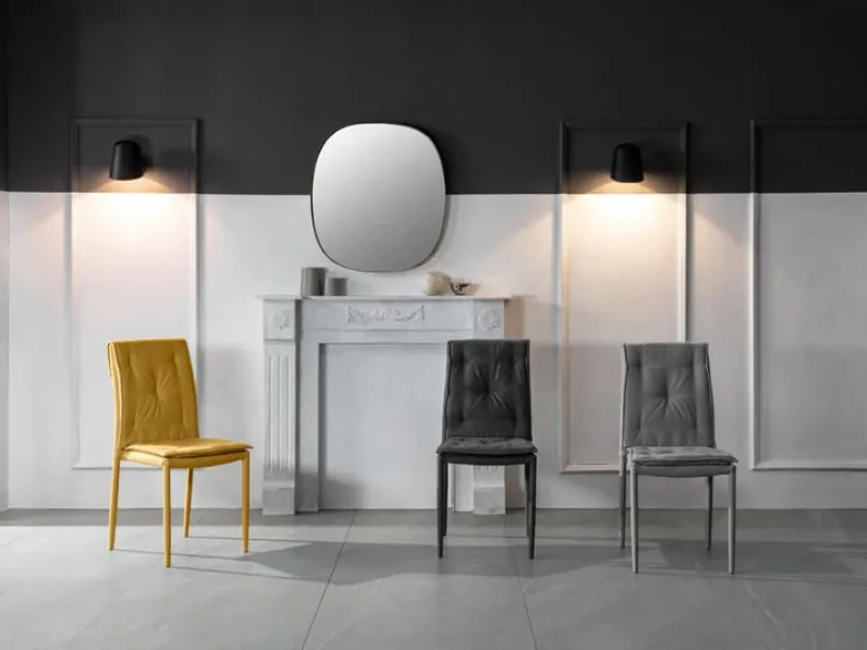 Sedia da soggiorno Wanda Stones in Offerta Outlet