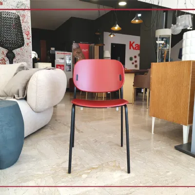Sedia da soggiorno Yo! cb1986-a Connubia in Offerta Outlet 
