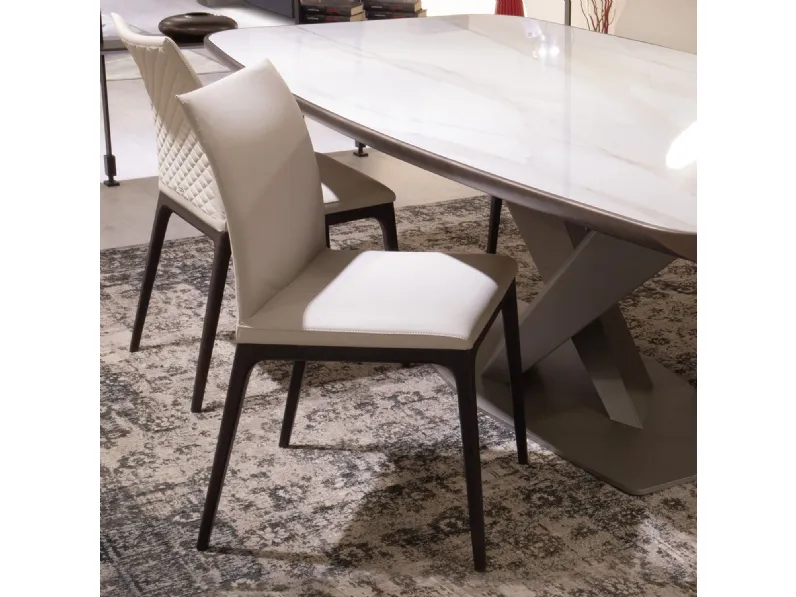 Sedia da soggiorno Arcadia outlet di Cattelan italia SCONTATA 33%