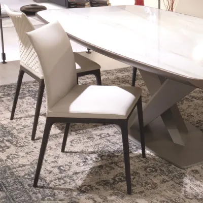 Sedia da soggiorno Arcadia outlet di Cattelan italia SCONTATA 33%