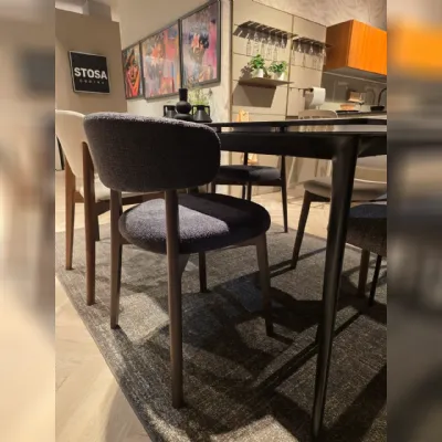 Sedia di Collezione esclusiva modello 4 sedie talks connubia da soggiorno in offerta -30%