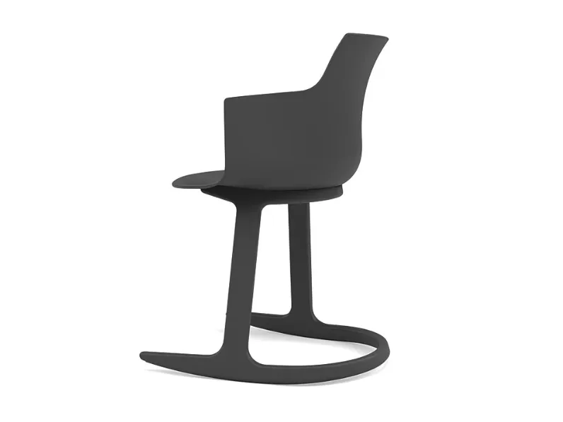 Sedia Social tilt per ufficio realizzata in laccata scontata del 30%