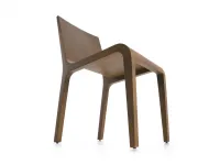 Sedia senza braccioli Leaf outlet di Diotti.com in Offerta Outlet