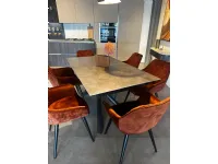 Sedia Set 6 sedie con braccioli ruggine di Karedesign in OFFERTA OUTLET -33%
