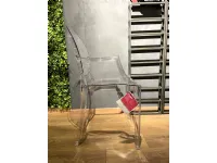 Sedia con braccioli Louis ghost di Kartell a prezzo scontato
