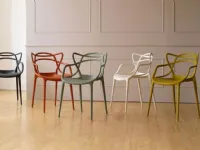 Sedia di Kartell modello Masters da cucina in offerta -50%