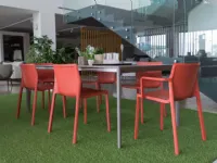 Sedia fissa Lp indoor outdoor di Kristalia a prezzo scontato