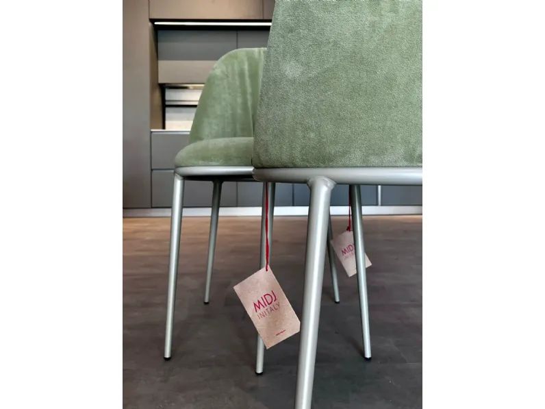 Sedia di Midj modello Lea da soggiorno in offerta -50%