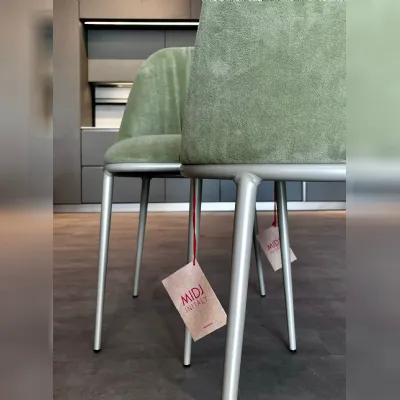 Sedia di Midj modello Lea da soggiorno in offerta -50%