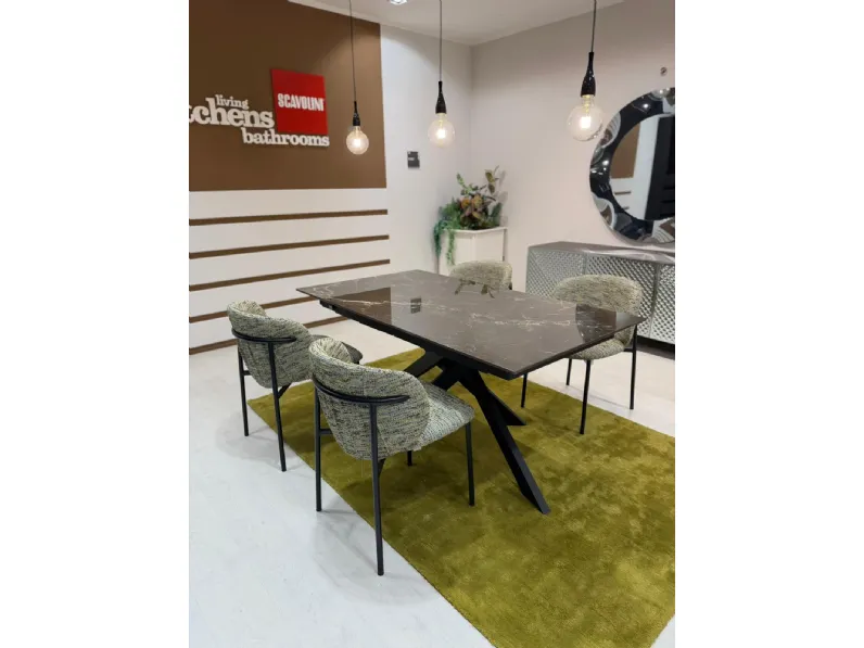 Sedia fissa Hug di Natisa a prezzo scontato