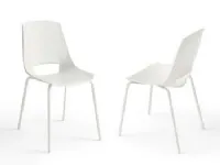 Sedia senza braccioli Eva 4 di Pointhouse a prezzo Outlet