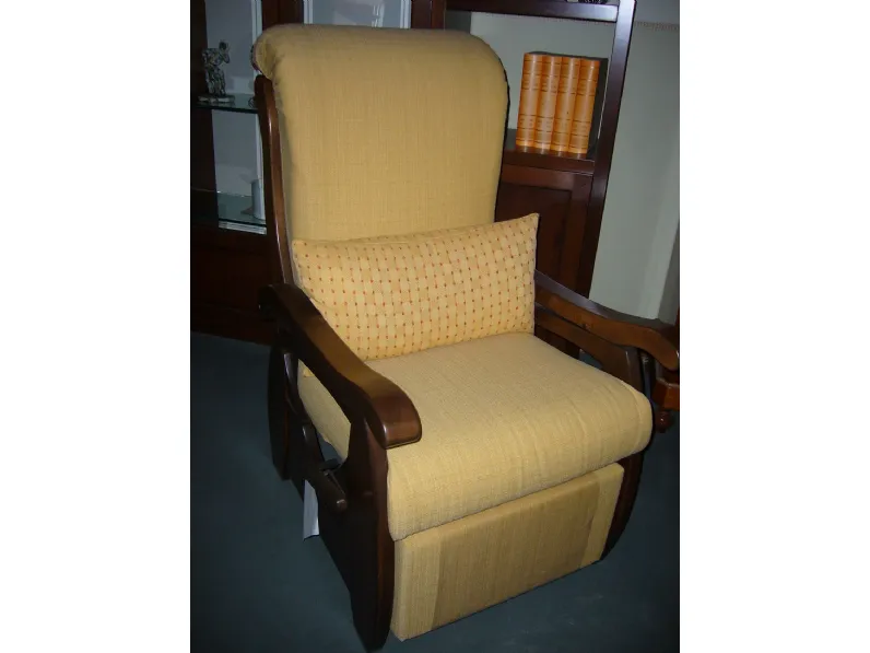 Sedia a poltroncina in legno Chiara Offerta Outlet