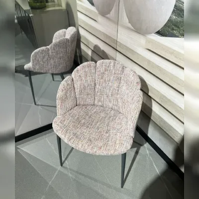 Sedia fissa Fleur b di Zamagna in Offerta Outlet