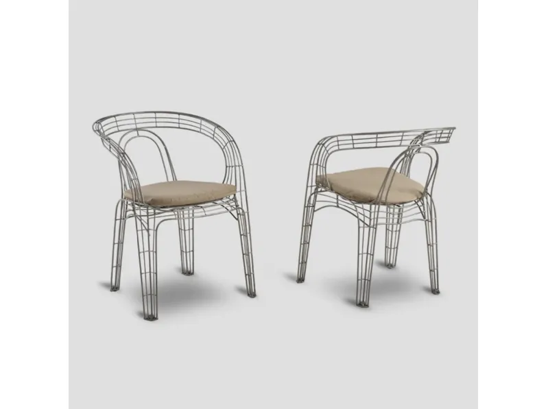 Sedia Dialma Brown modello Copenaghen a prezzo Outlet