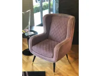 Sedia in pelle poltroncina Dolly in offerta
