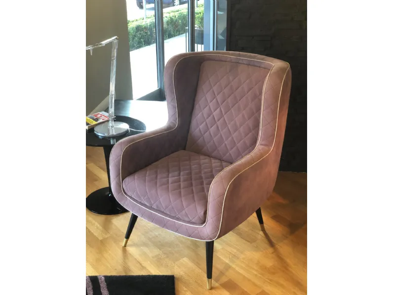 Sedia in pelle poltroncina Dolly in offerta