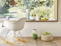 Sedia modello Eames plastic armchair rar da soggiorno di  -20%