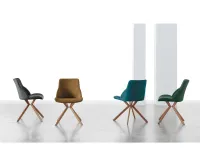 Sedia in tessuto modello Brasilia * di Target point 