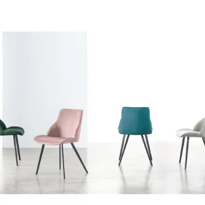 Sedia in tessuto modello Brasilia * di Target point 