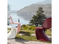 Sedia Panton chair  da soggiorno realizzata in plastica scontata del 18%