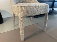 Sedia Febo B&b Italia: stile senza braccioli, prezzo Outlet!