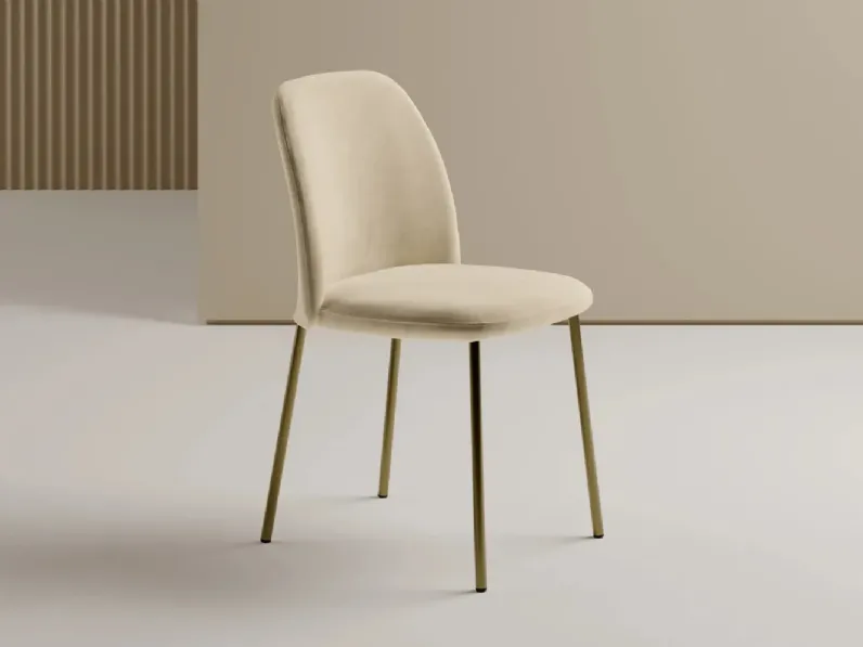 Sedia fissa Aida di Bontempi in Offerta Outlet