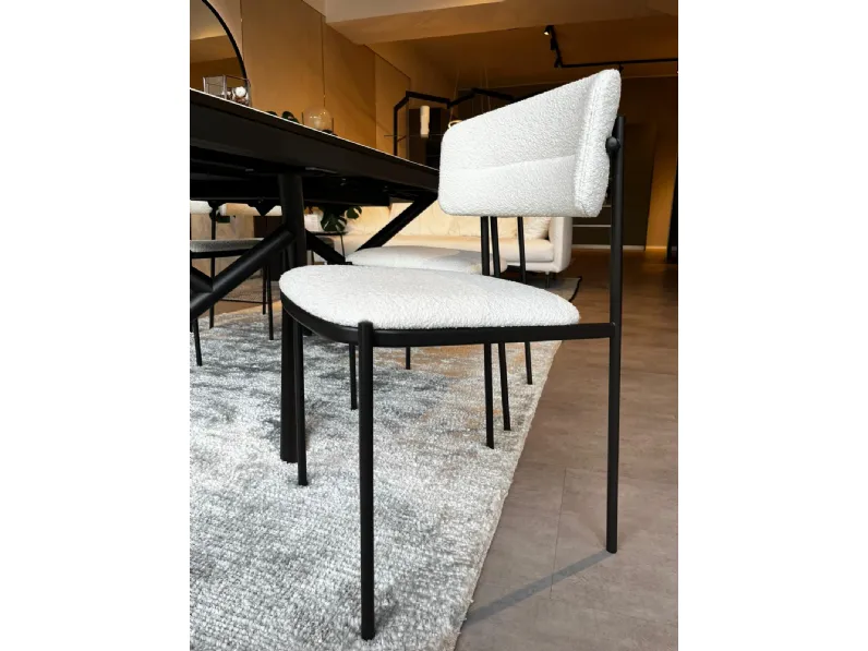 Sedia fissa Ego di Ozzio in Offerta Outlet