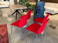 Sedia da soggiorno Sedie rosse  di Kartell SCONTATA 40%