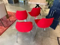 Sedia da soggiorno Sedie rosse  di Kartell SCONTATA 40%
