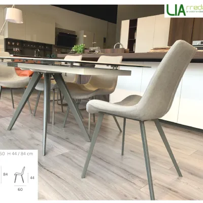 Sedia N' 4 malaga di Collezione esclusiva in OFFERTA OUTLET -40%