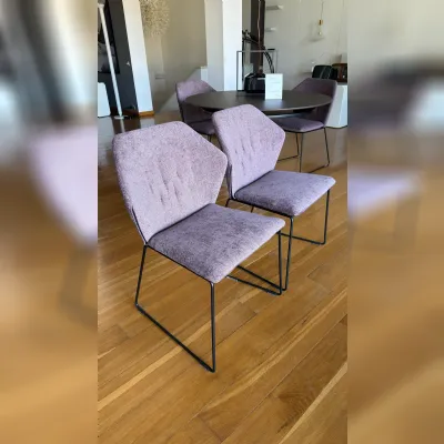 Sedia fissa New york di Saba a prezzo ribassato