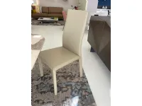 Sedia fissa Sedia castelfranco cuoi  trevisanasolo di Three a prezzo ribassato
