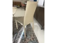 Sedia fissa Sedia castelfranco cuoi  trevisanasolo di Three a prezzo ribassato