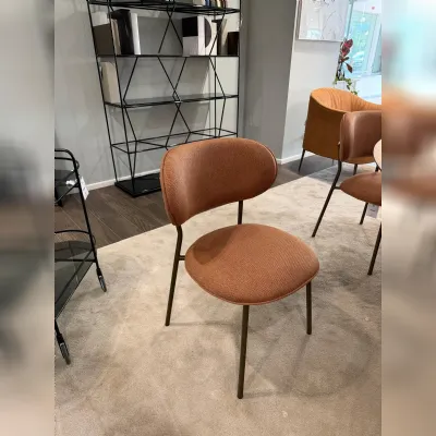 Sedia Sienna da soggiorno realizzata in metallo scontata del 30%
