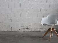 Sedia Flow chair_gambe vn rovere Mdf con un ribasso vantaggioso